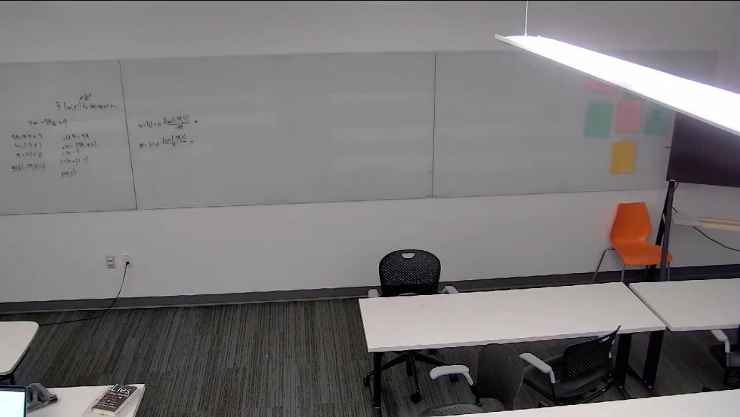 McHenry 1340 lecture  Classroom camera view