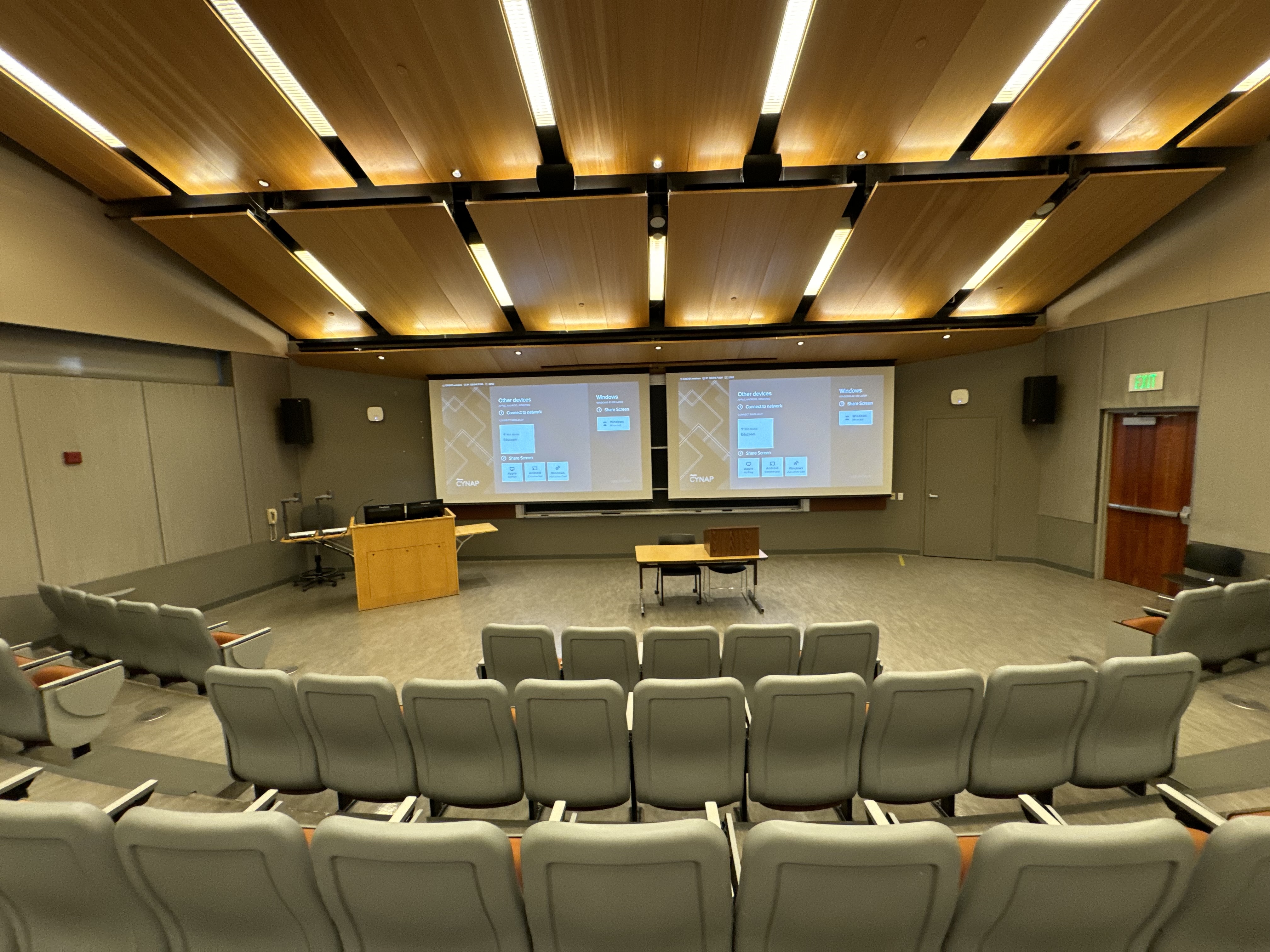 Baskin Engineering Auditorium 101 Front of Classroom Image