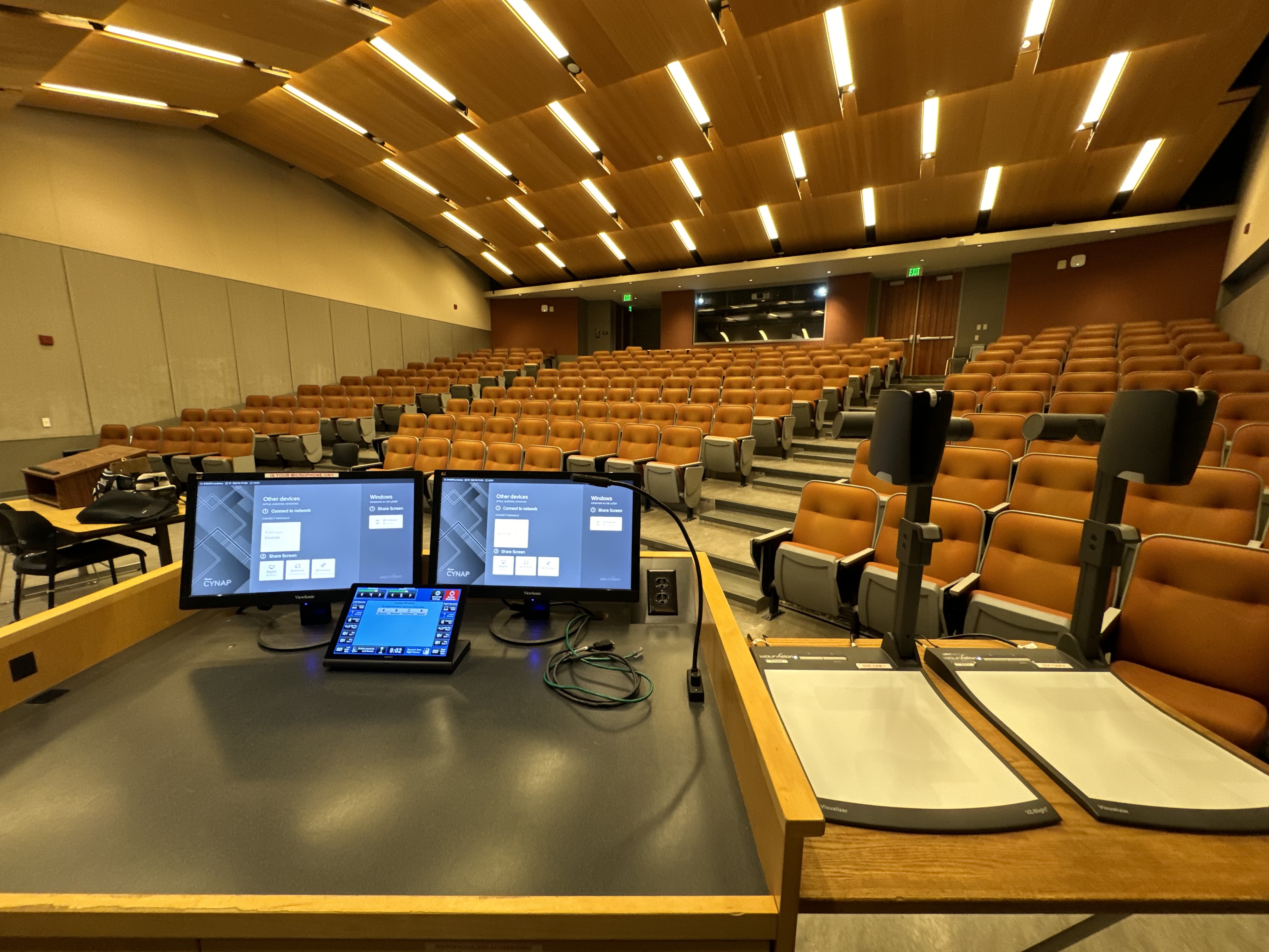 Baskin Engineering Auditorium 101 Rear of Classroom Image