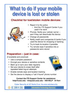 stolen mobile device